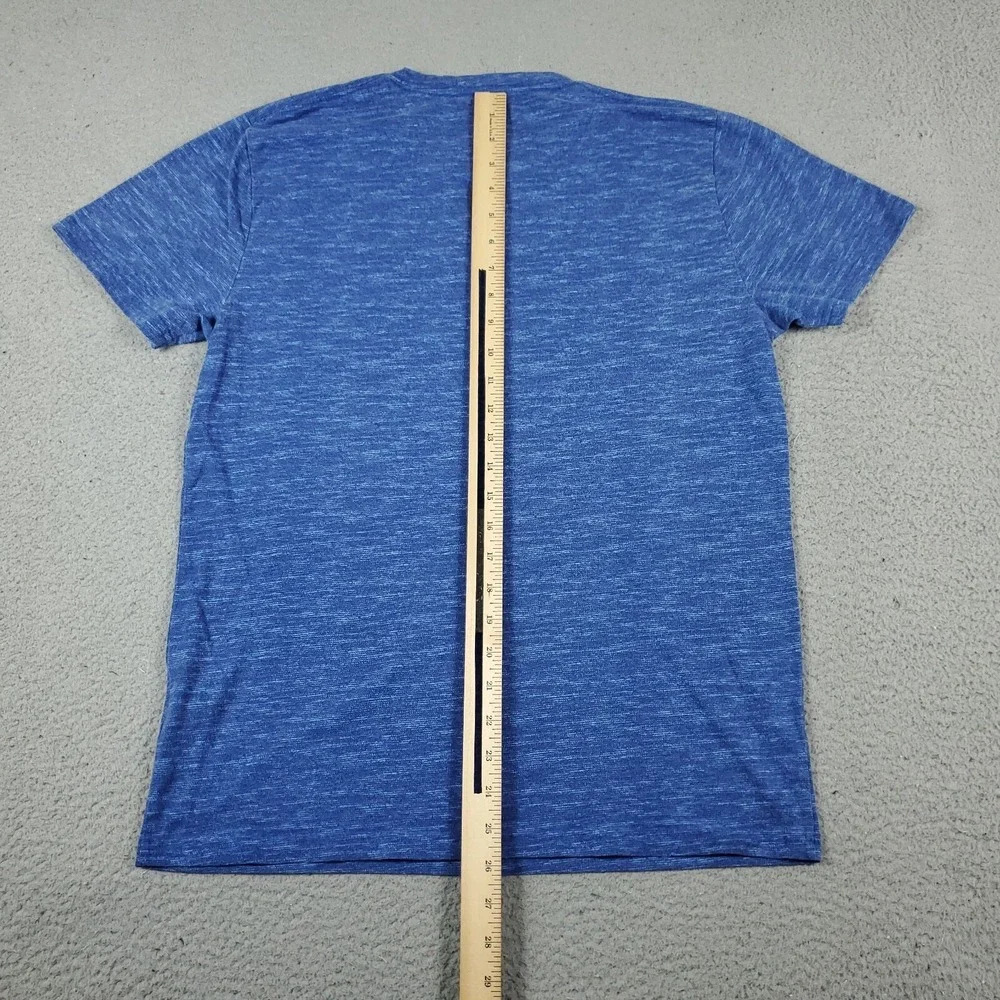 Hollister T Shirt Mens Size Medium Blue Casual Short Sleeve Adult *